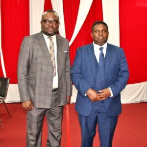 Minister Bovile and Pastor James Mwai